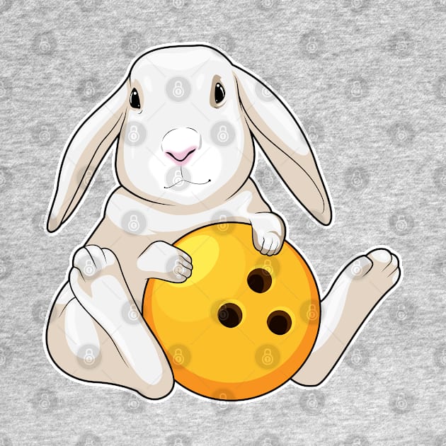 Rabbit Bowling Bowling ball by Markus Schnabel